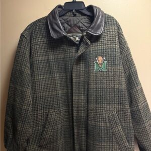 Vintage Holloway Marshall Herd Wool‎ Varsity Jacket XL